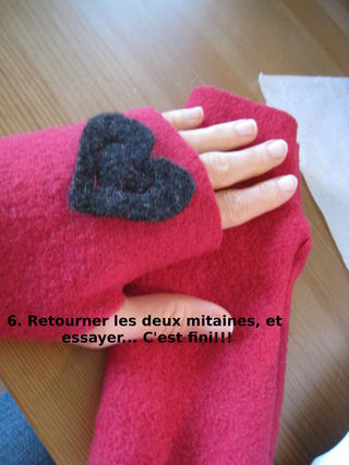 Mitaines en polaire - Tuto Couture DIY 