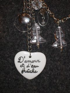 Détail collier amour