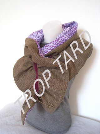 Tweed violet 2 trop tard