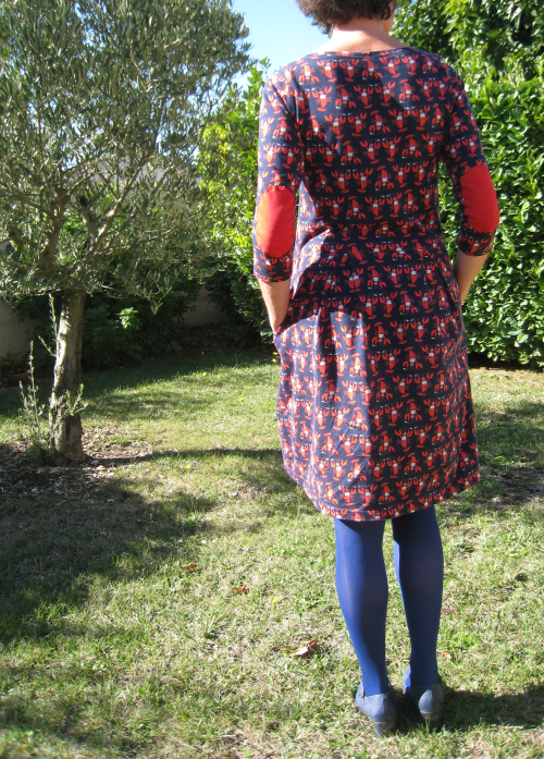 Robe homard dos