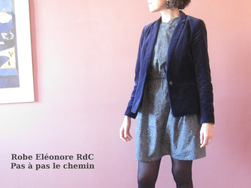 Robe Eléonore Pas à pas le chemin veste